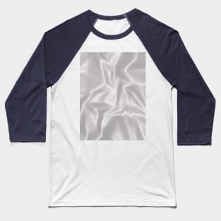 Satin silver Baseball T-Shirt